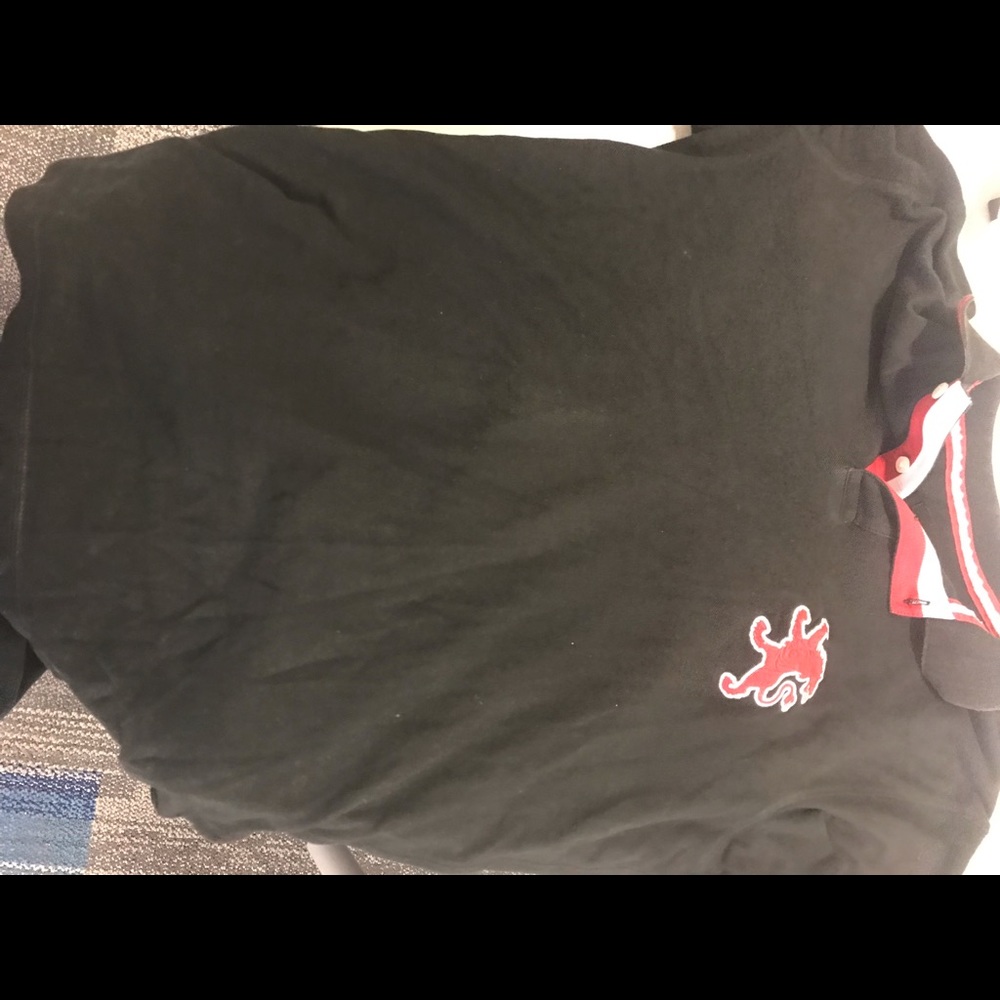 Express Modern Fit Large Lion Polo